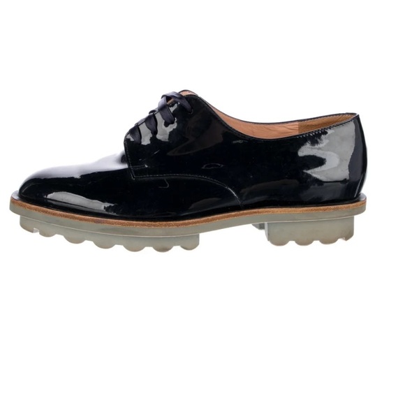 Robert Clergerie Patent Leather Oxford Shoes - Picture 2 of 7